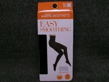 Warners Smoothing Tights Womens S Opaque Shaping 60 DEN Tummy Control Black