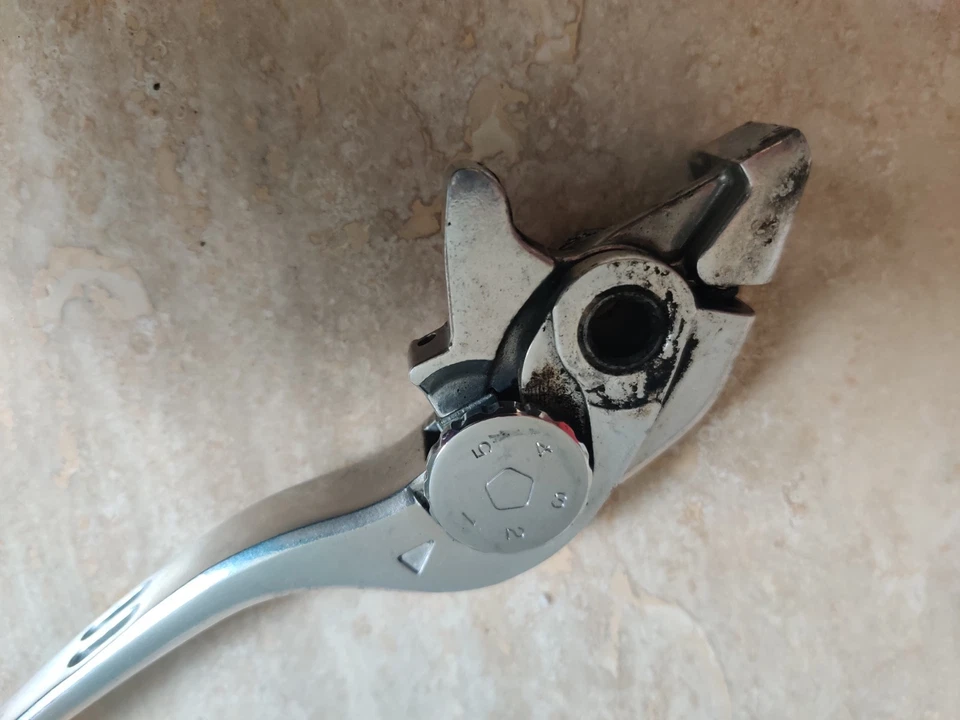 Leva Freno Destra Per Suzuki SFV 650 Gladius 2009 2010 2011 2012 2013 2014 2015 - Immagine 4 di 4