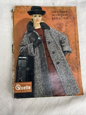 QUELLE Katalog Herbst Winter 1962/63 - Versandhauskatalog
