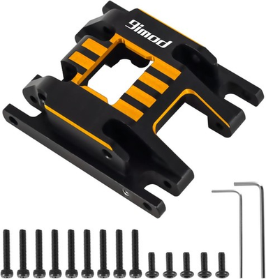 #ad #ad Skid Plate for 1 18 RC Crawler TRX4M Upgrade Parts CNC Blackamp;orange $21.16