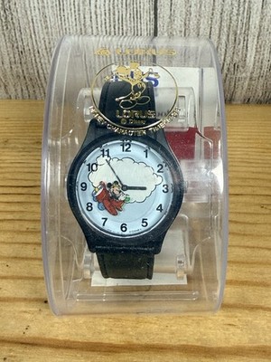 Rare Vintage Flying Mickey Mouse Disney LORUS Wristwatch New In Box!