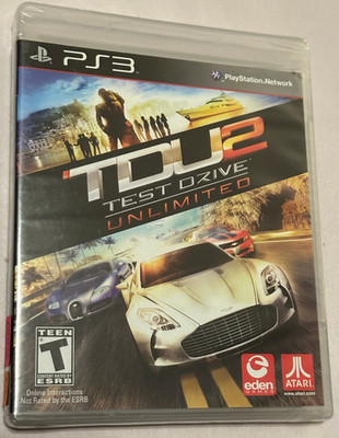 Test Drive Unlimited 2 (Sony PlayStation 3, PS3) *Brand NEW, Factory Sealed*