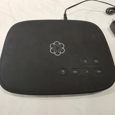 Ooma Telo Free Home Phone Service VoIP Phone - Black Works 