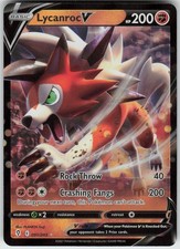 lycanroc v pokemon card price - ex 241/193 - Paldea Evolved Colorless Crashing Fangs (200) During your next turn Pokemon TCG Lycanroc V -