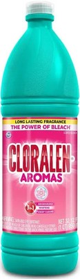 Cloralen Household Cleaning Scented Bleach Floral Fantasy, 32.12 fl oz