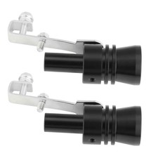 2pcs Xl Turbo Sound Whistle Muffler Exhaust Pipe Whistler Auto Car Ne