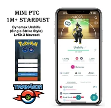 Dynamax Urshifu (Single Strike Style) lv50 - Mini PTC 1m Stardust
