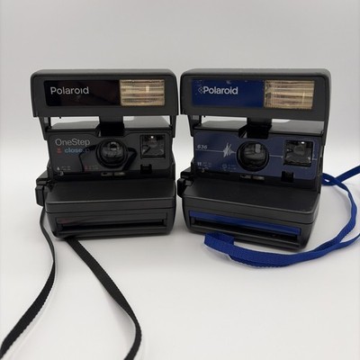 Vintage Polaroid One Step Close Up 600 636 Bundle Instant
