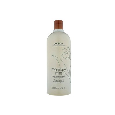 Aveda Rosemary Mint Hand & Body Wash - Size 33.8 Oz. / 1 L  Seal  New