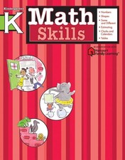 Math Skills: Grade K Flash Kids Harcourt Family Learning by Flash Kids Editors