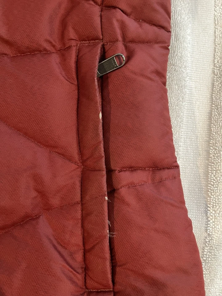 Chaqueta grande para mujer Marmot 700 relleno púrpura cremallera completa Foto 2 de 4