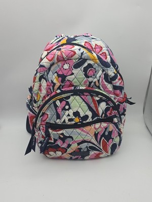 Vera Bradley Compact Backpack Quilted Cotton in Mod Paisley-small backpack 