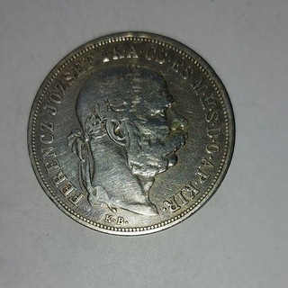 Österreich 5 Korona 1900 Franz Joseph I. Silber 0 9 Feingehalt Randschrift