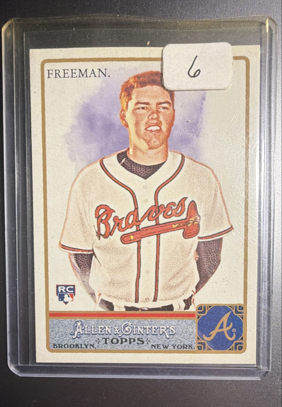 2011 Topps Allen & Ginter's - Freddie Freeman #198 (RC)