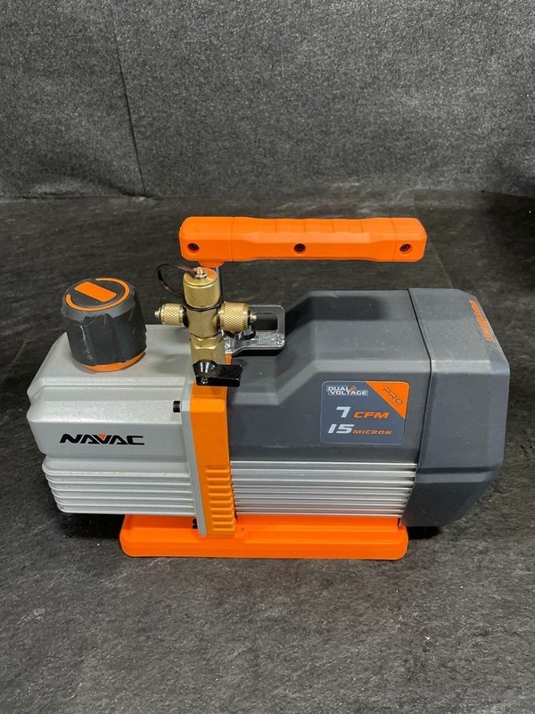 NAVAC NP7DP Dual-Voltage Vacuum Pump 7 CFM, 15 Micron, AC Motor, 3/4 HP *