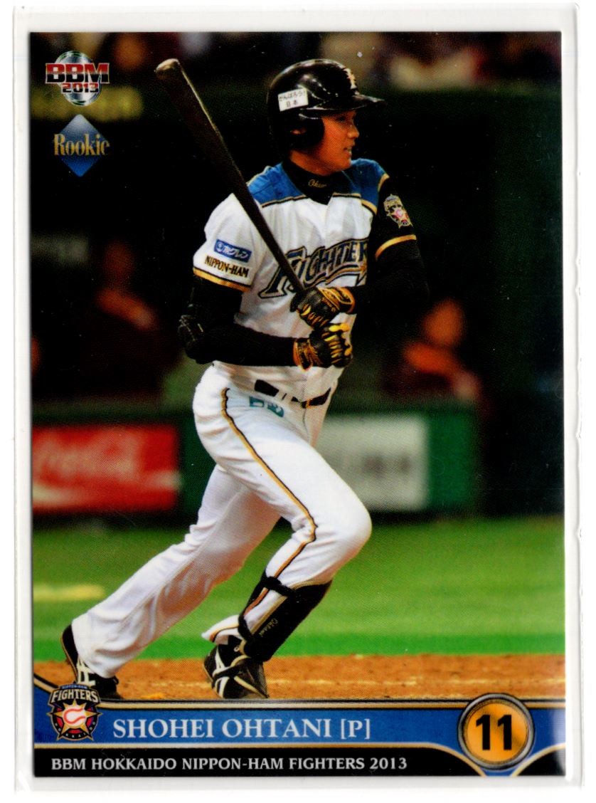 2013 BBM Shohei Ohtani Rookie Nippon-Ham Fighters #F02B