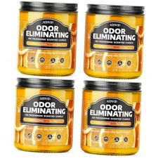  4 Pack Odor Eliminating Highly Fragranced 36 Ounce (Pack of 4) Citrus Lemon