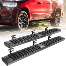 6.5" Side Step Running Boards Compatible For 2019-2026 Ram 1500 New Body CrewCab