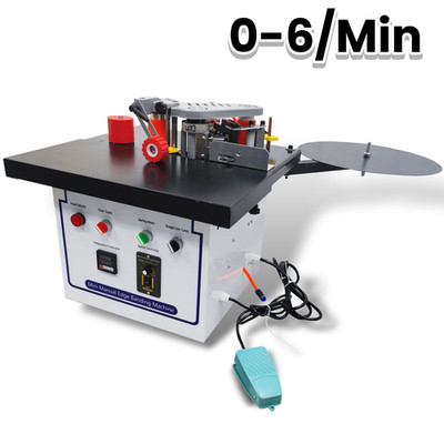 110V Multi-function Auto Curved&Straight Edge Banding Machine for Woodworking