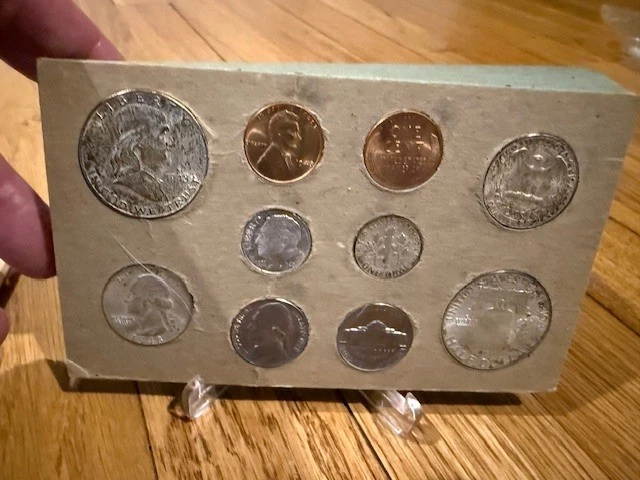 1948 PDS Uncirculated Mint Set 28 Coins Original Packaging Inner Envelope - Image 3 of 4