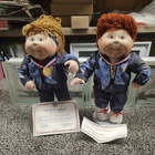 Cabbage Patch Kids 1996 Olympikids With Stands 13” Tall brand new boy & girl