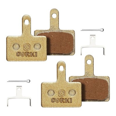 Cycles 2 Pairs Sintered Metal Bike Disc Brake Pads for TRP Tektro Shimano