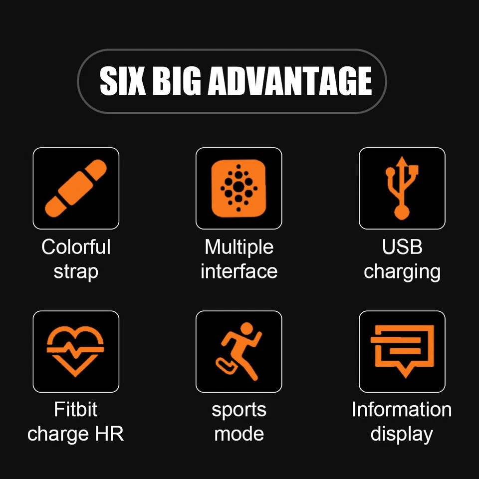 2024 NEW Smart Watch Activity Tracker Fitness Uhren Herzfrequenz-Monitor - Bild 4 von 4