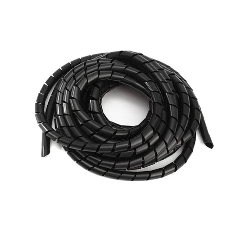 Spiral Kabelschlauch Spiralband Kabelschutz Kabelbündler 10m Schwarz oder Weiß