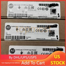 Sealed AB 1756-IR12 /A ControlLogix Non-Isolated RTD Input 1756IR12 US Free Tax