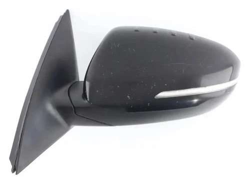 11 - 13 Kia Optima Heated Driver Side Mirror With Turn Signal Ebony Black