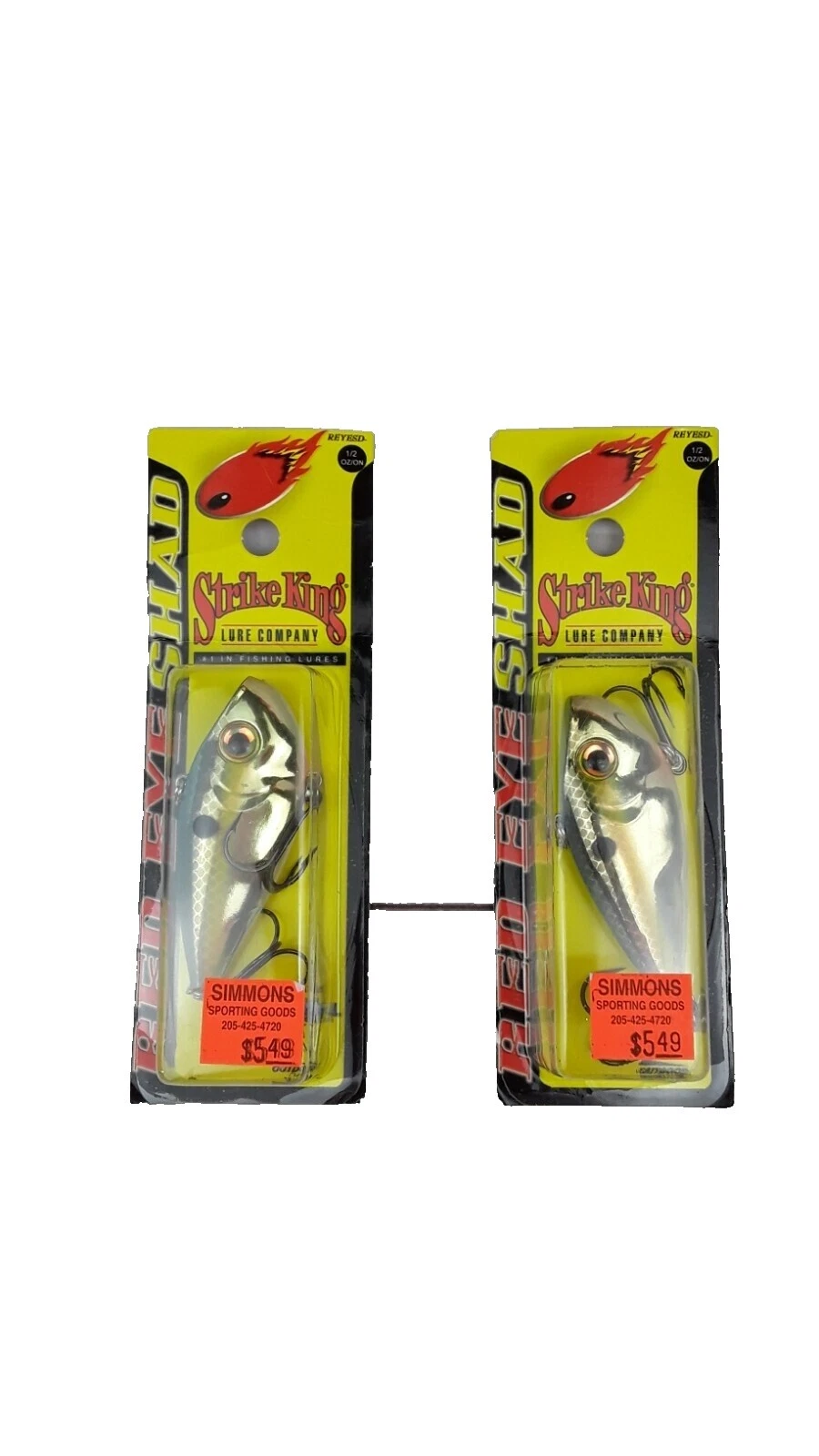 Pargo de los manglares Strike King Cebos, señuelos de pesca de agua dulce