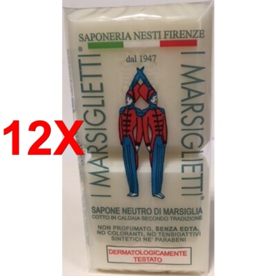 12 X Nesti Seife Neutral Marsiglietti 100 Gramm Packung Von 2