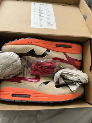 Size 13 - Nike CLOT x Air Max 1 2021 Kiss of Death