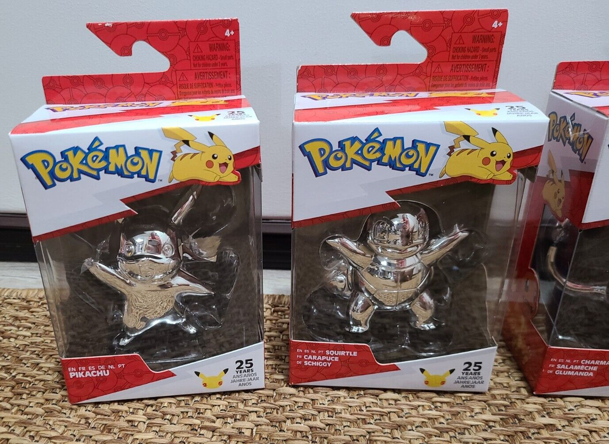Pokémon Statue – Pikachu, Charmander, Bulbasaur & Squirtle