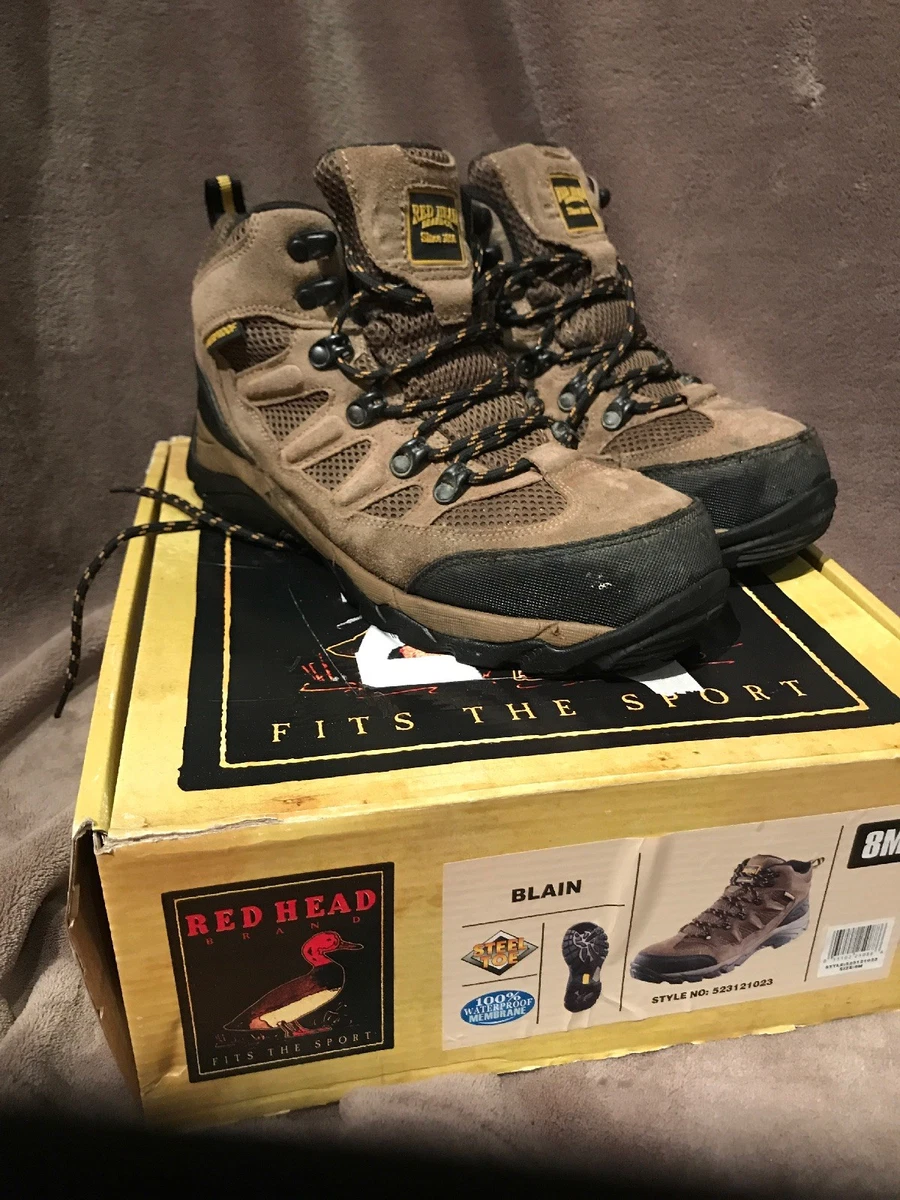 Redhead steel toe work best sale boots