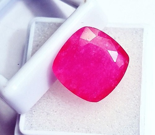 Natural Red Beryl (Bixbite) Cushion Shape 10.50 Ct Certified Loose Gemstone