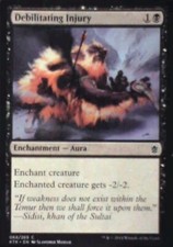Debilitating Injury - Khans of Tarkir: #68, Magic: The Gathering Nm R185