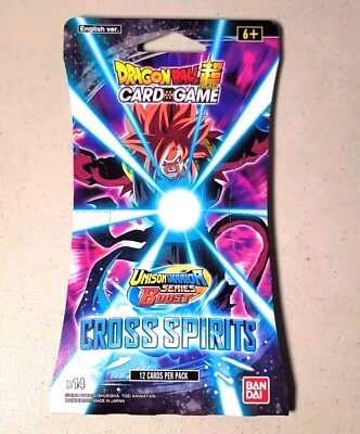 Dragon Ball Z Booster Pack Super Unison Warrior Boost Cross Spirits Sealed  | eBay