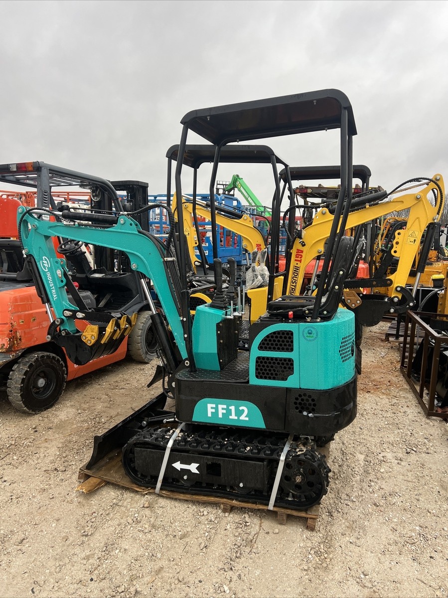 FF Industrial mini excavator 13hp Briggs gas engine AGT New