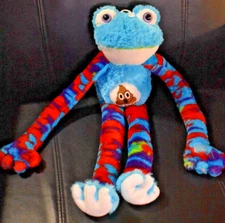 Toadally Funky Frogz 16" Frog Plush Stuffed Animal Oh Poop Toy Frogs
