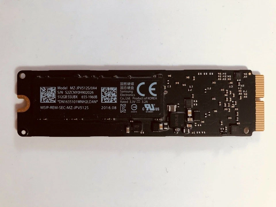 1 yr war 512 PCIe Apple MacBook Pro Macbook air 2015 MZ-JPV5120/0A4 2013 2014 - Image 3 of 3