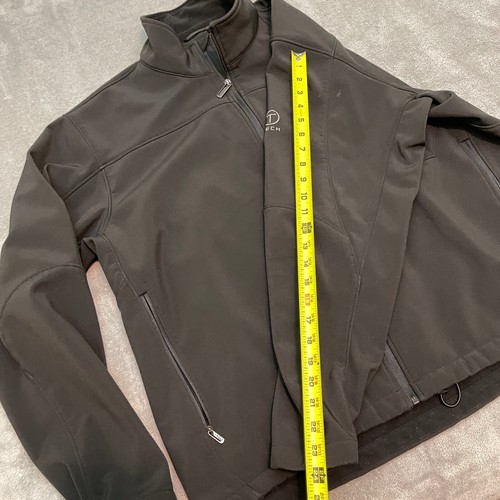 T-Tech by Tumi Black Water Resistant Soft Shell Fleece Lined Jacket Men’s 2XL - Picture 11 of 11
