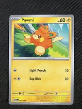 pawmi 60 pokemon card value Pawmi - SVP040 Black Star Promo Holo Pokemon main image 0