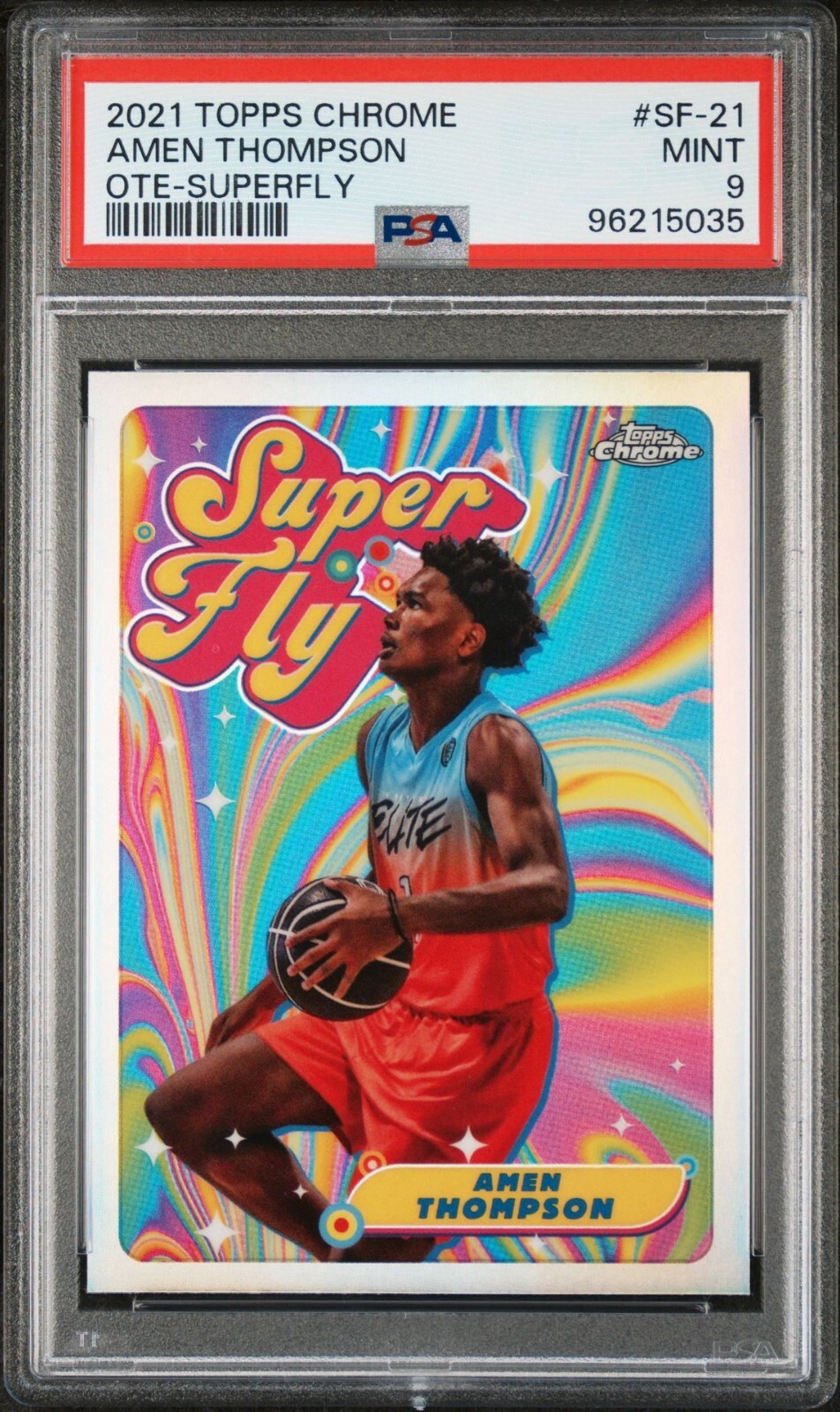 2021-22 Topps Chrome OTE Overtime Elite - Superfly Amen Thompson #SF-21 ...