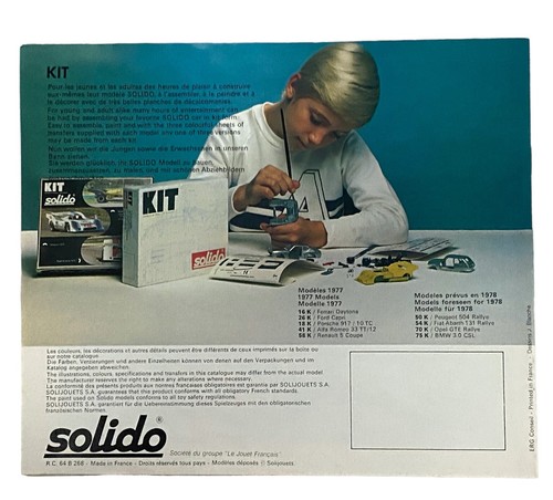 Solido 1978 – 1979 Catalogue – 24 Pages - Foto 2 di 4