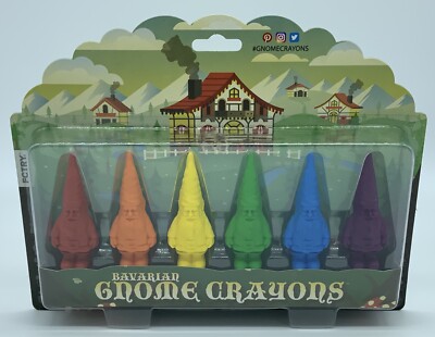 Bavarian Gnomes Color Crayon Set FCTRY BRAND NEW SEALED PACKAGE