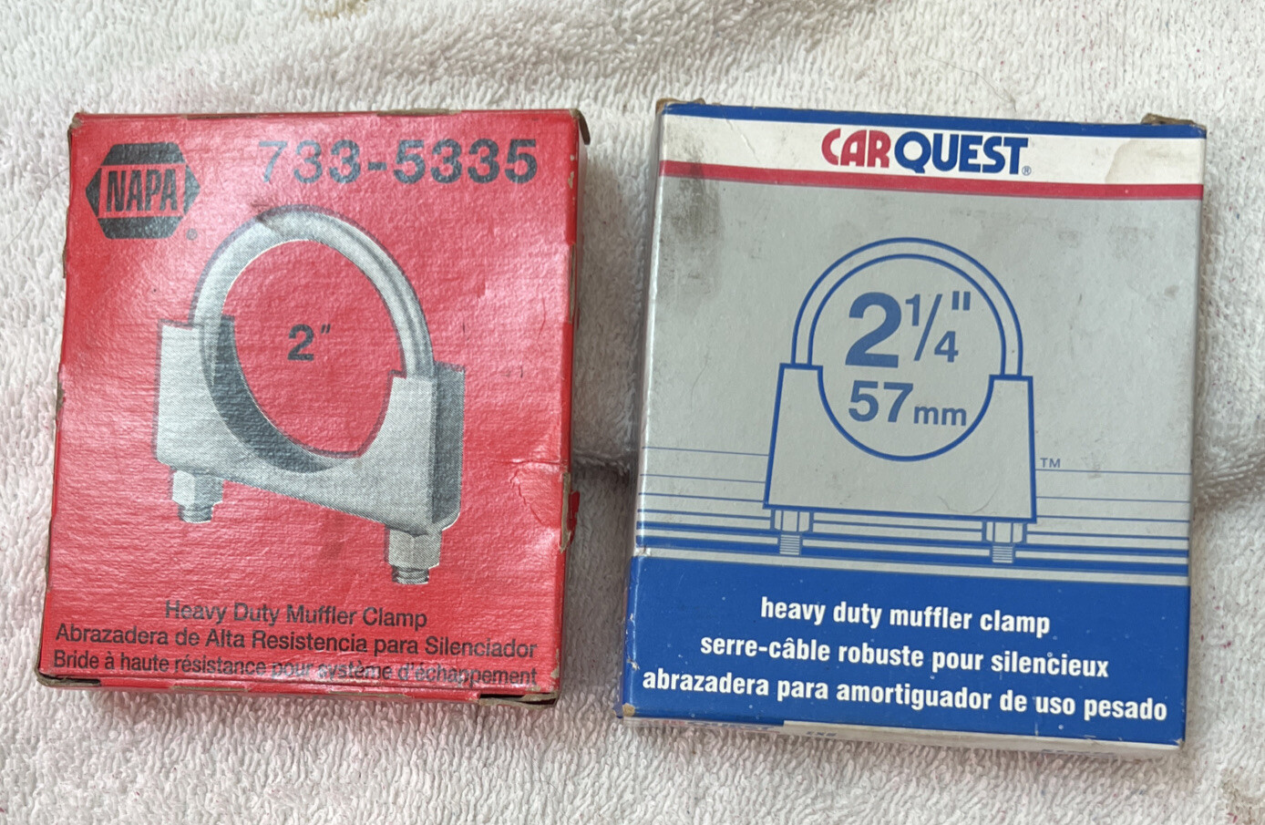 NOS CARQUEST Muffler Clamp 2 1/4" 517214 for sale online eBay