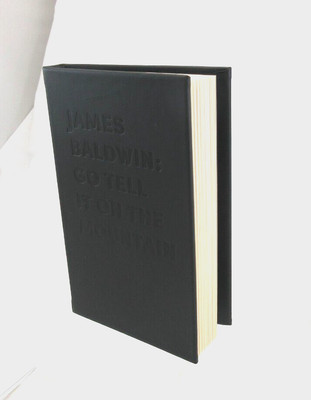 Go Tell It On The Mountain James Baldwin Leather Bound Hardcover BLACK