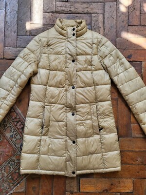 Vintage Ladies Barbour Fibredown Winter Tartan Quilted Jacket Size 10  UK