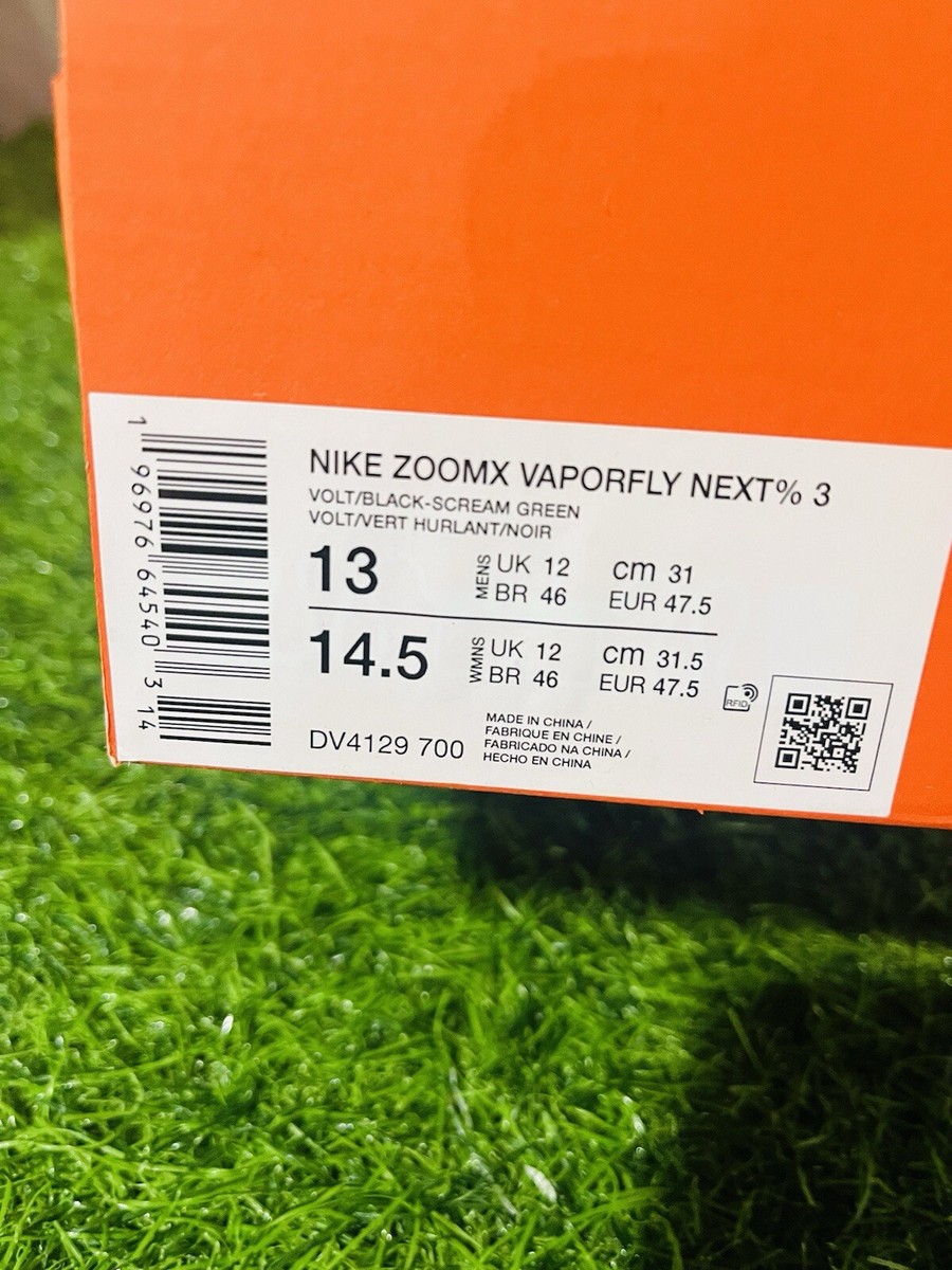 らいん Size 13 - Nike ZoomX VaporFly Next% 3 Fast Pack for sale online | eBay